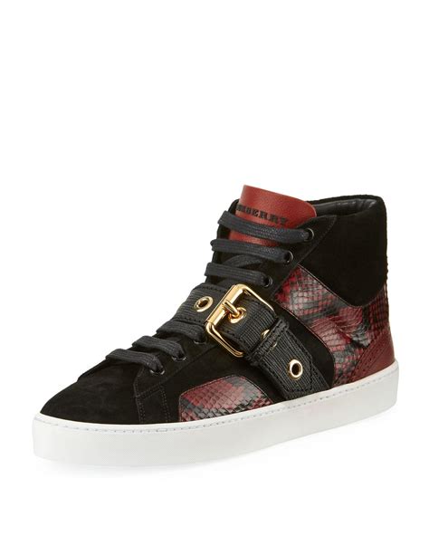 men's burberry high top sneakers.